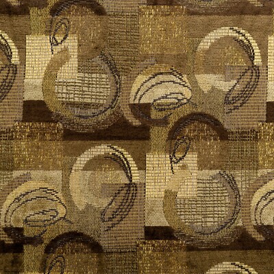 Contemp. Geometric Compound Jacquard Chenille Upholstery Fabric 4.8 yds x 56 in.