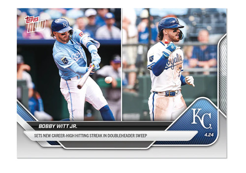 2025 Topps Now 105 Bobby Witt Jr.