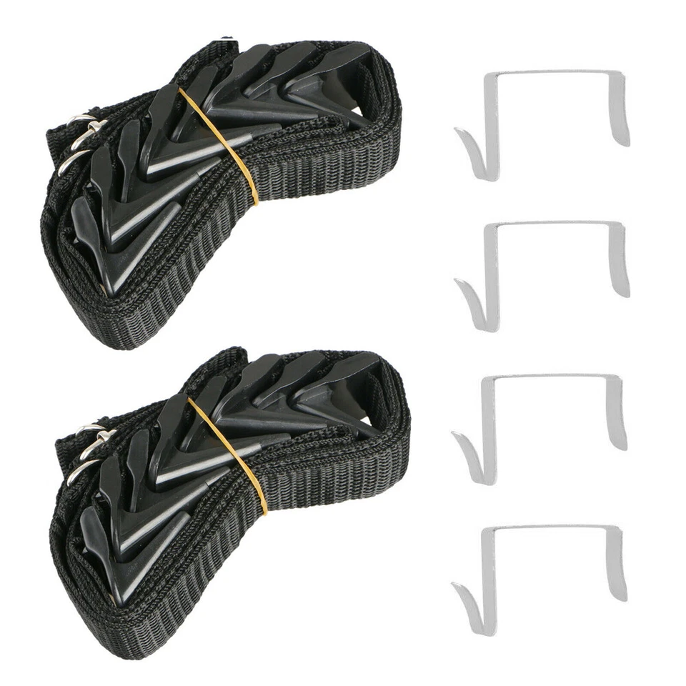 Gorra de béisbol sombrero estante pared puerta soporte almacenamiento organizador 16 ganchos Foto 2 de 4