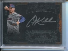 2015 FIVE STAR COREY KLUBER SILVER SIGNATURES 1/5 INDIANS