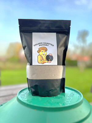 Spanish Golden Hamster Paydirt with at least 250mg.  Gold from Spain