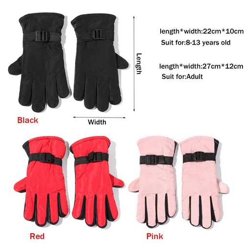 ärmel iger Fäustling Ski handschuhe Schnee Snowboard Wind dicht Wasserdicht - Bild 2 von 15