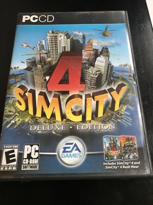 SimCity 4: Deluxe Edition (PC, 2003) Complete with original inserts and ... - Simcity 4 2003