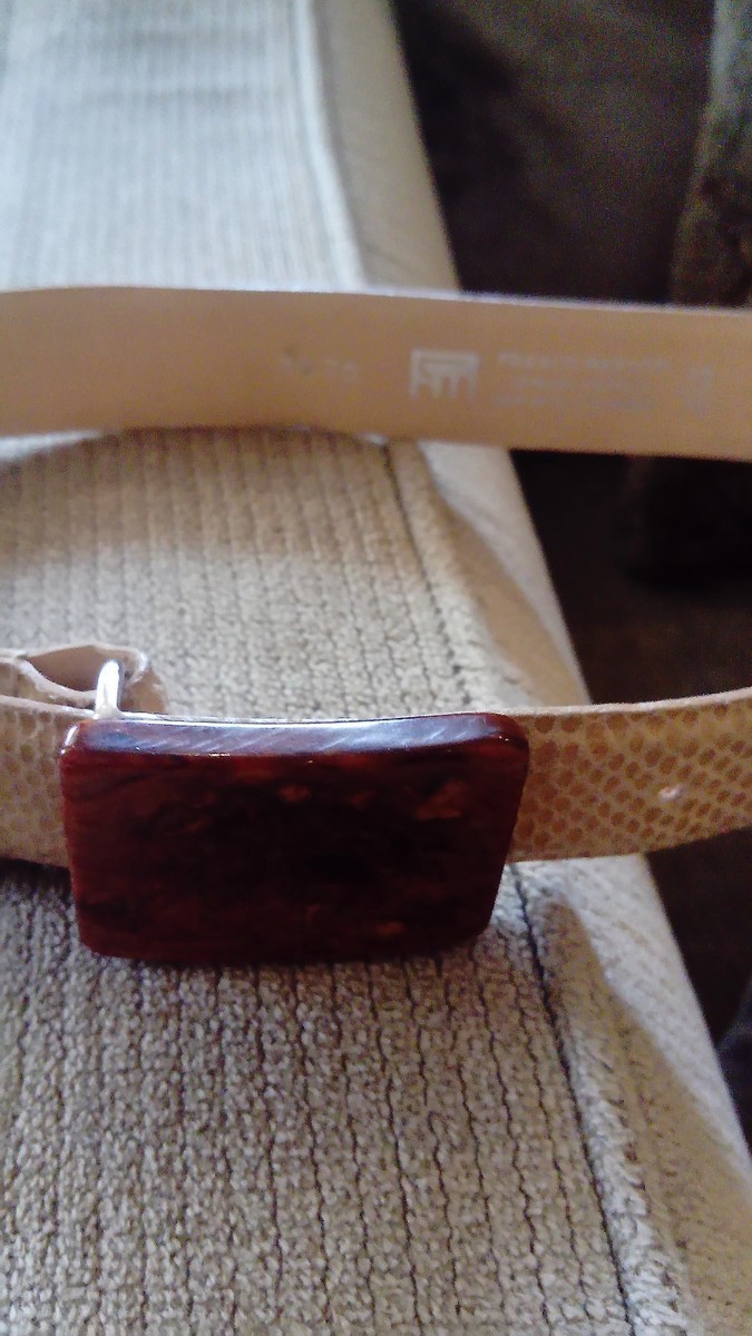 Ladies leather belt Franco masotti | eBay display picture 1