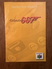 Vintage 1997 GOLDENEYE 007 Nintendo 64/N64 Game Instruction Manual Booklet *ONLY