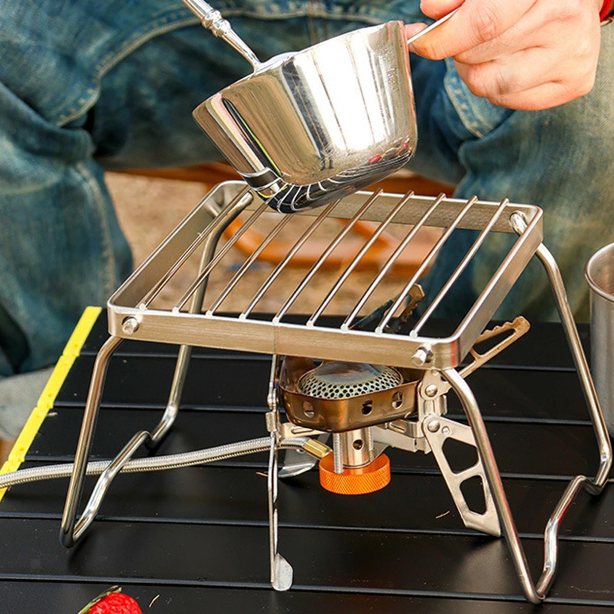 Folding Roasting Rack Charcoal Companion Stainless S'Mores Roasting