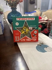 Twinkle Star 11 light Tree Top - NEW