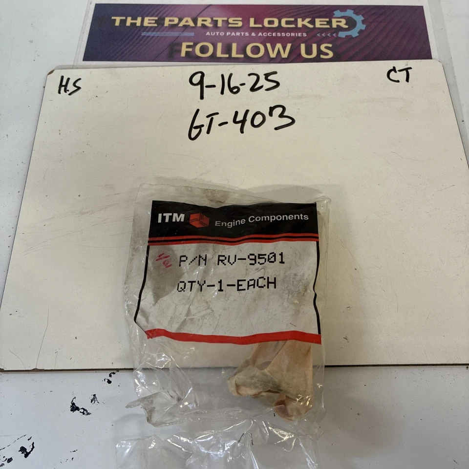 (1) Válvula de admisión del motor Rv9501 ITM, iTM, nuevo stock antiguo, Foto 3 de 4