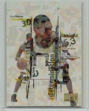 1998-99 Skybox Premium - 3D Ron Mercer #6 DDD