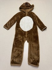 Carter's Reindeer Fuzy Zip Up Kids 24 Months Costume Warm Deer