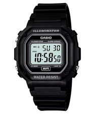 Casio F-108WH-1ACF Digital Sport Retro Watch WR50 LED Alarm Chrono Illuminator