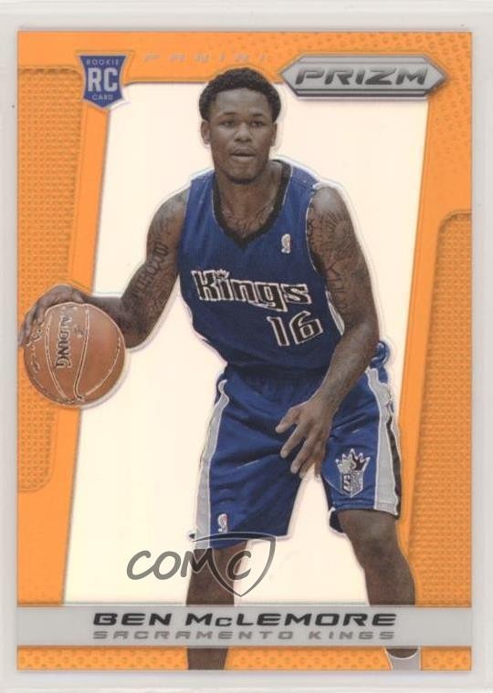 2013-14 Panini Prizm Orange Prizm /60 Ben McLemore #263 Rookie RC 4l3