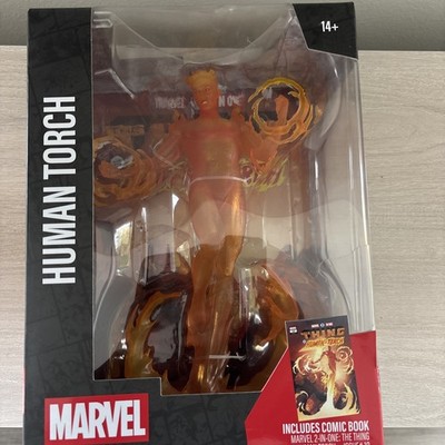 McFarlane Toys 2025 Human Torch Includes Marvel 2 In One: Comic Book