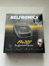Beltronics Pro 300 Radar Detector X/K/Ka/Laser, Mute Mode, Voice Prompts NEW