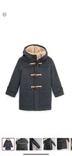 ZARA KIDS BOY DUFFLE COAT GREY MARL 5854/779 SZ 10