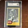 Topps 1977 Star Wars Lord Darth Vader #196 SGC 4 Graded Trad