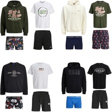 JACK JONES Herren Sweat Sommer Box 4 teilig H...