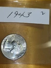 1943 Washington 25C Silver Quarter / UNC