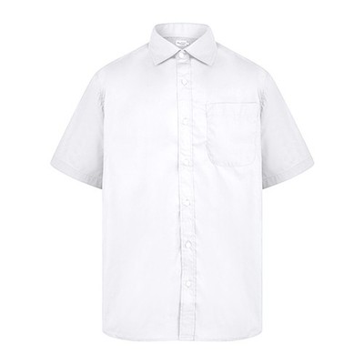 Absolute Apparel Herren Kurzarm Klassisches Popelin T-Shirt (AB118)
