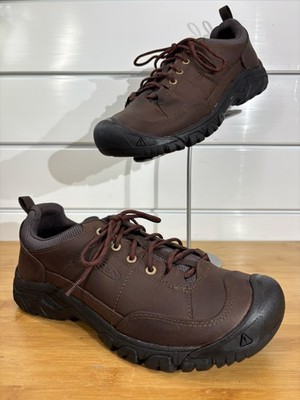 KEEN Targhee III Oxford Men s 10.5 Brown Waterproof Hiking Shoes New B68