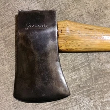 Vintage Lakeside USA Single Bit Boys/Camp Axe Montgomery Wards, Original Handle 