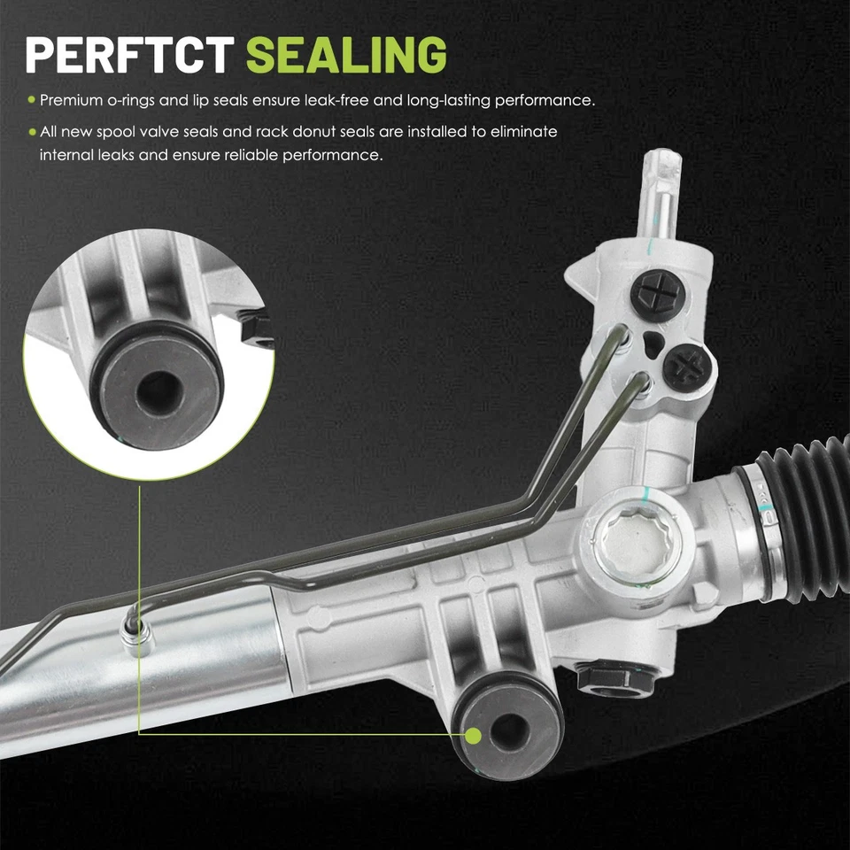 Power Steering Rack and Pinion Assembly For 2006-2010 Dodge Ram 1500 2500 3500 Foto 3 de 4