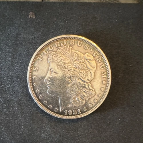 1921 Morgan Silver Dollar $1 Coin 0.9 Fineness Circulated US Silver