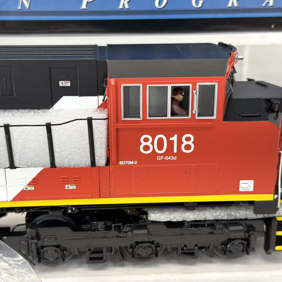 MTH Premier DAP 20-80006B Canadian National SD70M-2 Diesel PS.2 O New #8018 3V % - Image 4 of 4