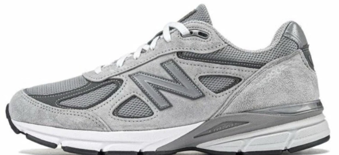 New Balance 990V4 - Made in USA Men's Sneakers in Grey U990GR4