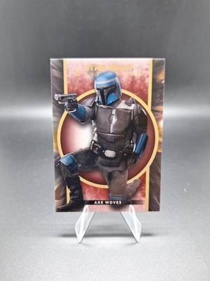 2022 Topps Star Wars Masterwork RED PARALLEL /25 AXE WOVES #13