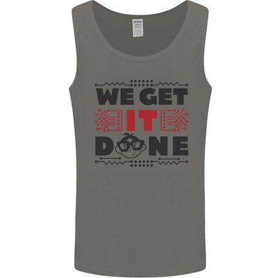 We Get It Done Lustig Tecky It Professionell Herren Tanktop