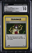Erika [1st Edition] #16 Prices | Pokemon Gym Heroes | Pokemon Cards