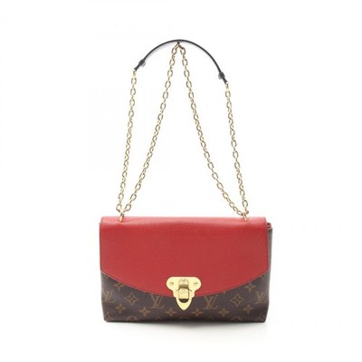 LOUIS VUITTON Saint placide Chain Shoulder Bag M43713 Monogram