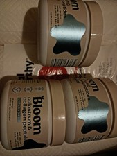 3 Bloom Colostrum & Collagen Peptides Unflavored + Strawberry Cream 4.16 oz