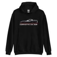 Premium Hoodie For Corvette C6 Z06 2006-2013 Car Owners Birthday Gift