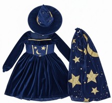 Brand New Witches Costume size 6 comes with hat, and cape