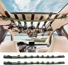 PSKOOK Vehicle Fishing Rod Holder, Fishing Rod Carrier for Car, Fishing Rod Rack