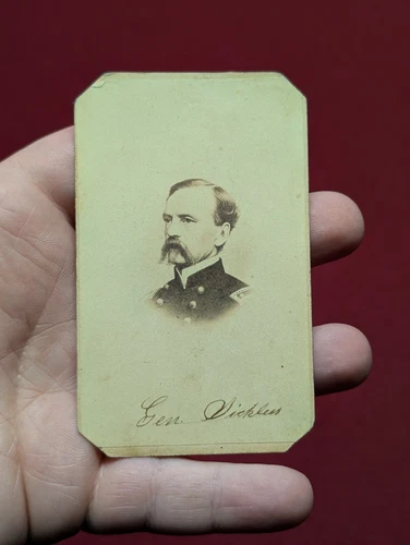 Civil War CDV General Daniel Sickles Union Officer