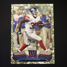 Andre Brown 2013 Topps Camo # 354