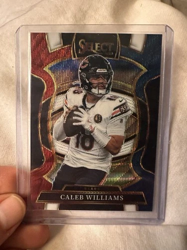 2025 Panini Select CALEB WILLIAMS Tri Color, Concourse Level 63/399 BEARS