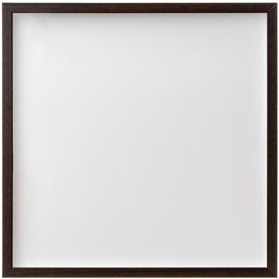 27x33 Shadow Box Brown Walnut Finish Solid Wood Display Frame | 0.875 Inch Mould
