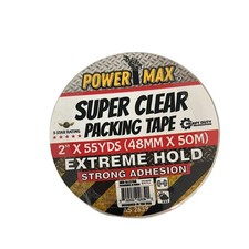 2 Inch x 55 Yards Super Clear Packing Tape: 1 Pack