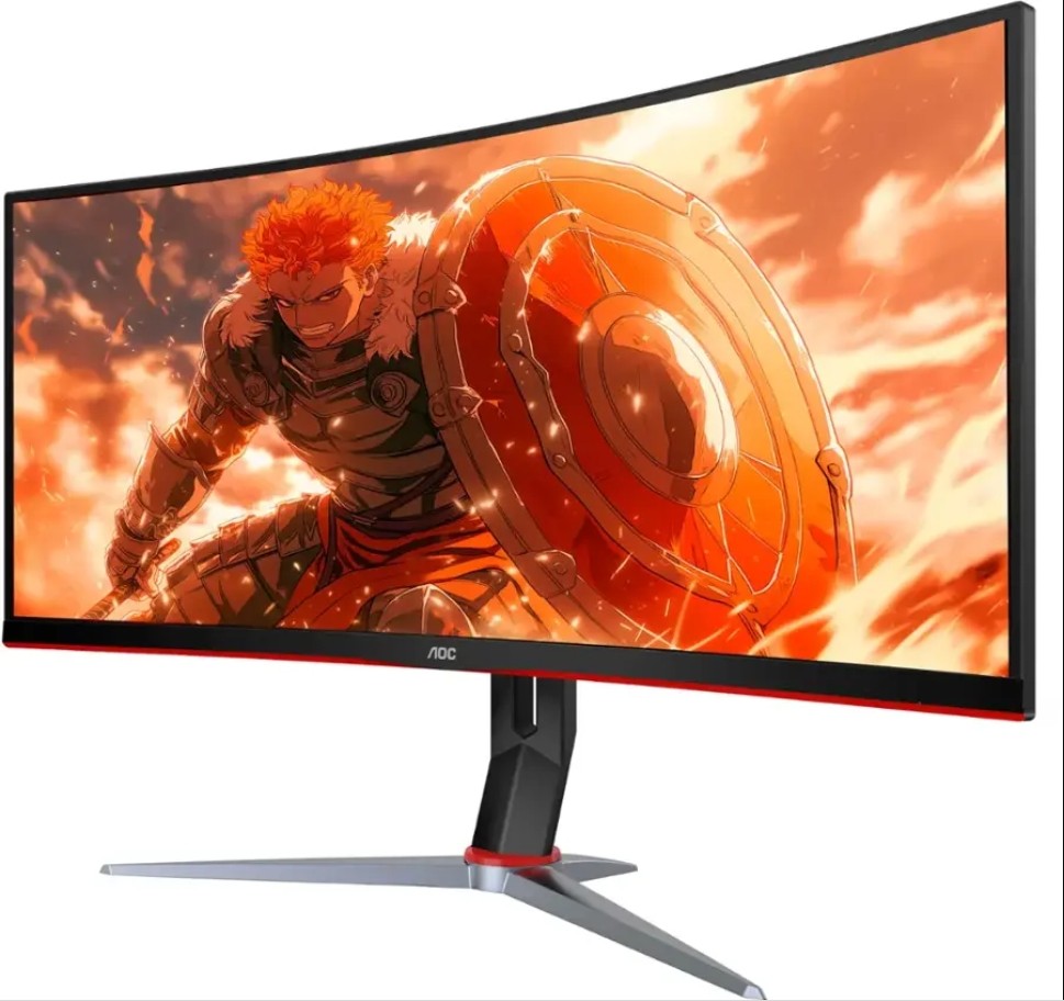 新品未開封、AOC、34インチ、3440x1440、144hz AOC CU34G2XP 34