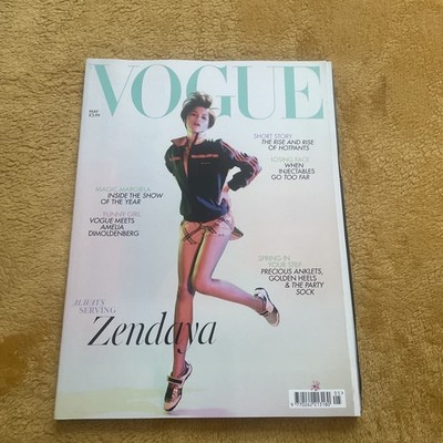 British Vogue Magazine - Zendaya Cover May 2024