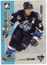Sidney Crosby 2005-06 In The Game Heroes & Prospects Rookie Card #105