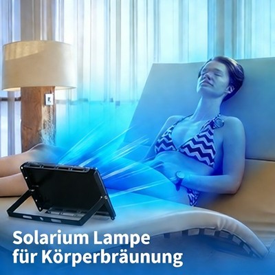 45W UV Bräunungsgerät klappbar   Solarium Lampe für Körperbräunung