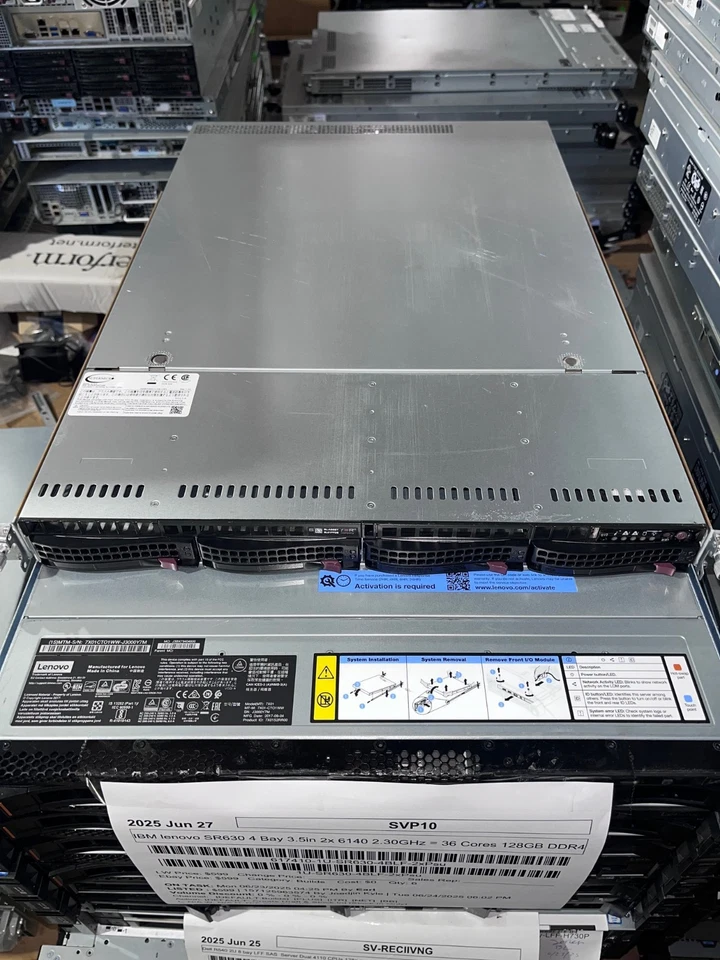 Supermicro 1HE Server 5019C-WR X11SCW-F Xeon E-2174G 3,8Ghz 32GB RAM 1x M.2 NVME