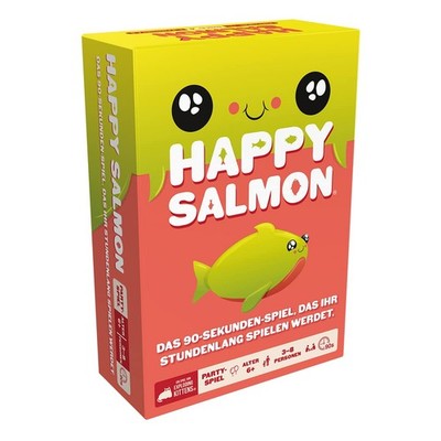 Partyspiel Exploding Kittens für 3-8 Spieler, ab 6 Jahren, 90 Sek. Spielzeit