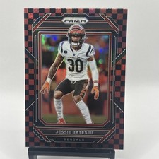 2022 Panini Prizm - Jessie Bates III #61 Black & Red Checker Prizm
