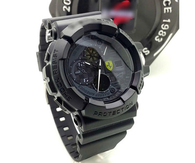 G-Shock Code AA Ferrari X G Sport Wear Digital Wrist Watch Mens 55 mm Free Shipp